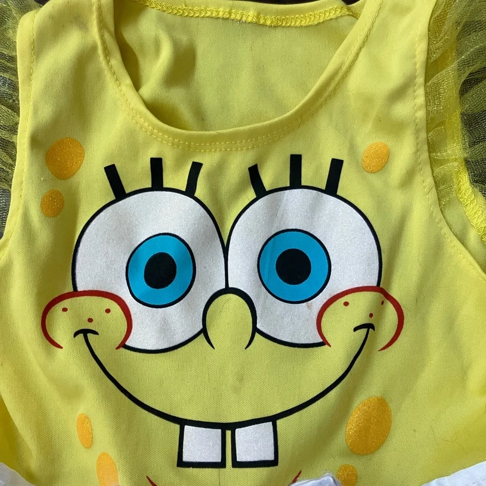 SpongeBob SquarePants Girls Tulle Dress Halloween Costume